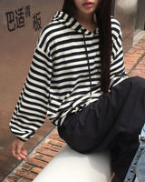 Fiction Stripe Hoodie