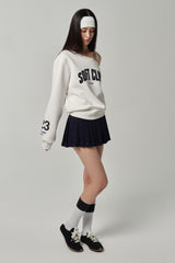 イブニングクラブスカート Navy