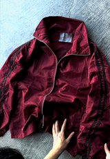 Ultra-light High-neck Side Track Wind Jacket