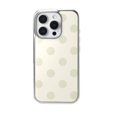 [MADE] Dot silver epoxy case(ivorygreen)