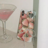 [SET] Pale Strawberry Case (hard) + Pale Strawberry Tok