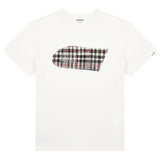  ROUX BASE SCHOOL EAT THE LAND CHECK TEE (BLACK)