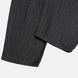 Paul Stripe Curved Slacks