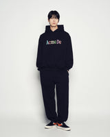 25FW COLOR LOGO HOODIE BLACK