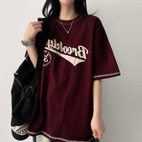ロティ ステッチ オーバーサイズ フィット 半袖Tシャツ