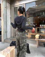 (Unisex) カモピンタックパンツ