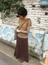 Ride Pitch long skirt (3color)