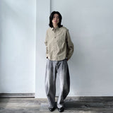 Cocoon Brushed Denim Pants