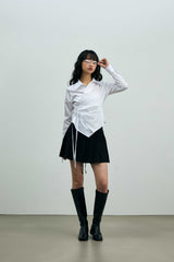 HALO WRAP SHIRT / WHITE
