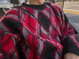 ASCLO Fade Argyle Hairy Knit (2color)