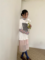 ロマンティックシルキーレーススカート
