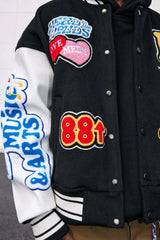 シェルパパッチーズバーシティジャケット