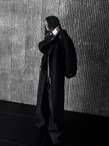 handmade long vest coat