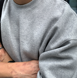 Taper Tan Tan Essential Overfit Sweatshirt