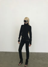 STEALTH DIAGONAL ZIP-UP