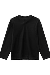 Thermal V-Neck Long Sleeve Tee