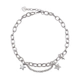 Funky Star Bold Chain Surgical Necklace
