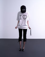 Button Love T-shirt (White)