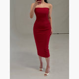 Carolyn Dress in Cherry