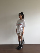 ミニカーオーバーフィットTシャツ (2color)