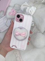 heart puff phone grip - normal