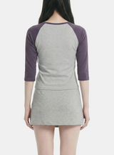 Deni Raglan Sleeve T-shirt