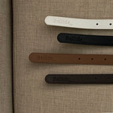 [BELLIDE MADE] Seasonless Round Square BLD Belt