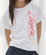 BURNING LEAF TEE (WHITE) F26QB060