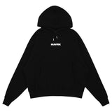 オリジンオーバーフィットフーディーTシャツブラック