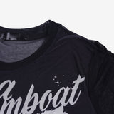 Cassé シャーリングレタリング Tシャツ