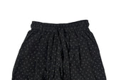 Ser Flower Wide Banding Long Pants