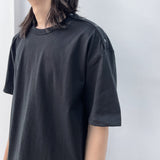 Side Snap Relaxed Tee