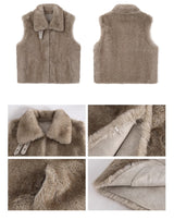 Plum Suede Mustang Vest