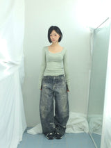 Soft-Fit Lace Edge Top