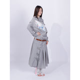 gray nylon dress