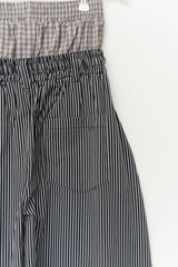 Tale Striped Sagging Pants