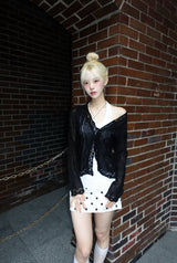 vintage lace cardigan