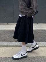 Wide Sweat Bermuda Pants 3C
