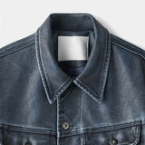 OWN レックスレザートラッカージャケット (2 colors)