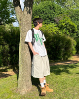 Oken Big Cargo Bermuda Pants