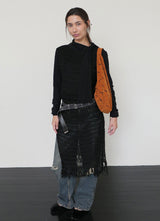 Jeanne Suede Shoulder Bag_Camel
