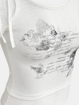 Melt Graphic Short-sleeved T-shirt