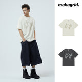 PIGMENT BUTTERFLY GOTH TEE_CHARCOAL