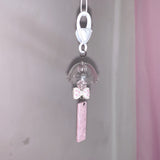 Sakura furin keychain