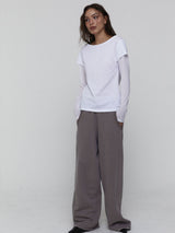 Pigment Cotton Pants_Beige