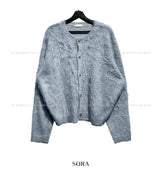 Prague Wool Hair Cardigan