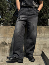 Ever denim two-tuck pants