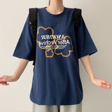 After Cloud Print Short Sleeve T-shirt