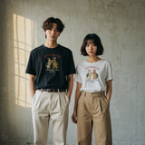 レッツマッチアップ バニー&タートル Tシャツ (3color)