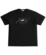 ユニバースギャラクシーハーフTシャツ (ブラック)